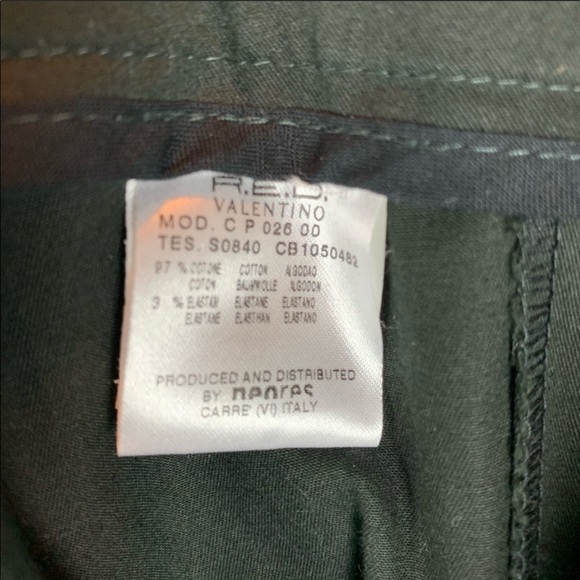 Red Valentino Black Trouser Pants E12 - Picture 5 of 7